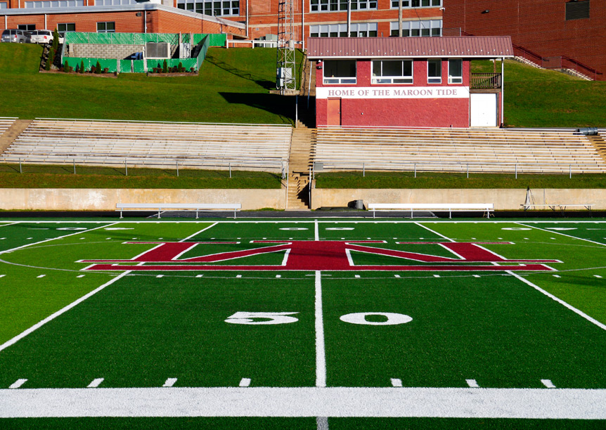 Galax High School Football Field & Stadium